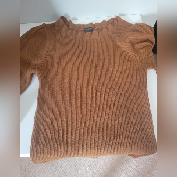 Ann Taylor Tops - Burnt orange medium sweater blouse